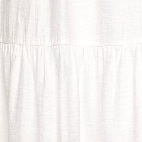 NWOT Lulus La Vita Bella White Puff Sleeve Maxi Dress - Picture 4 of 5